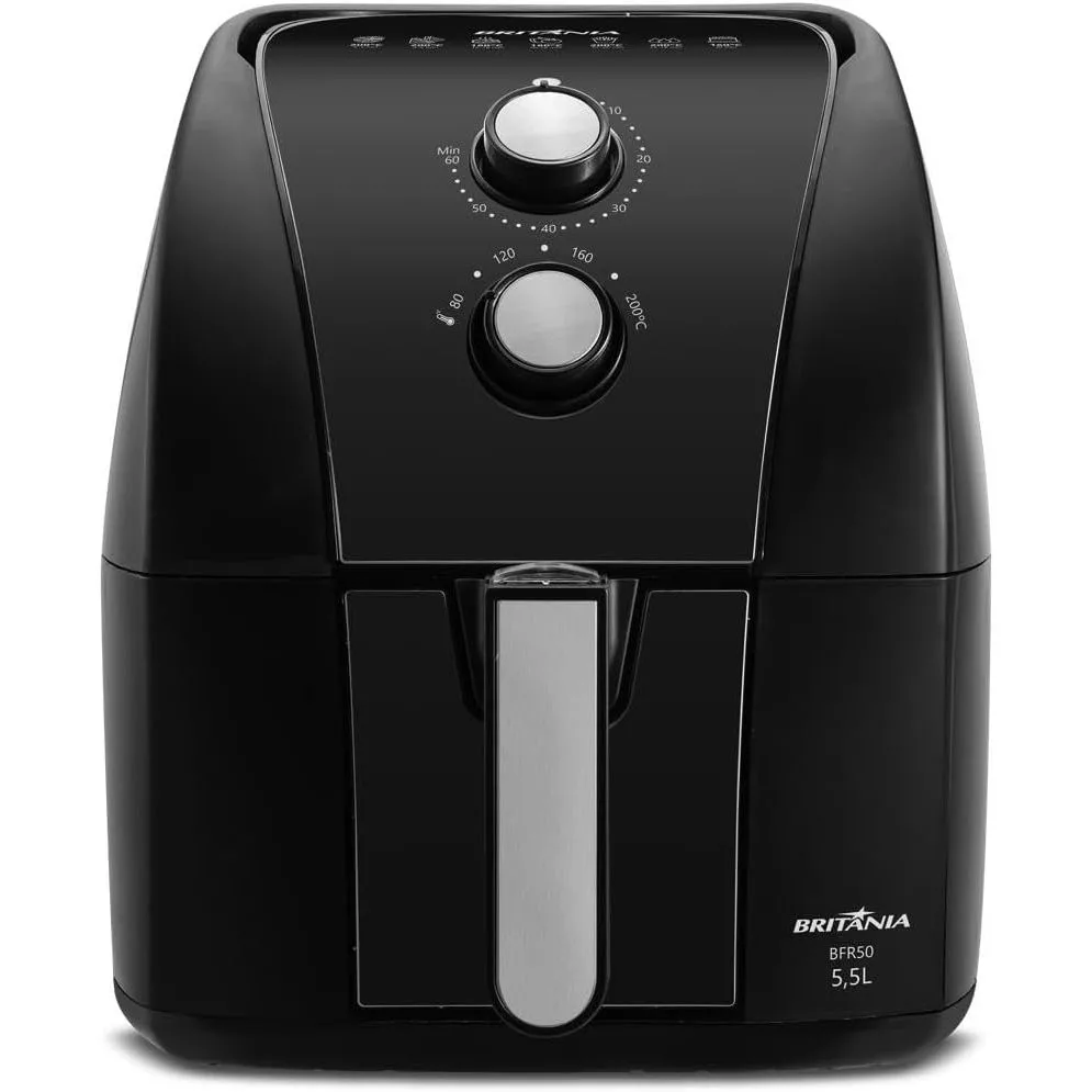 Fritadeira Air Fryer Britânia 5,5L Redstone: Uma Opção Acessível e Saudável