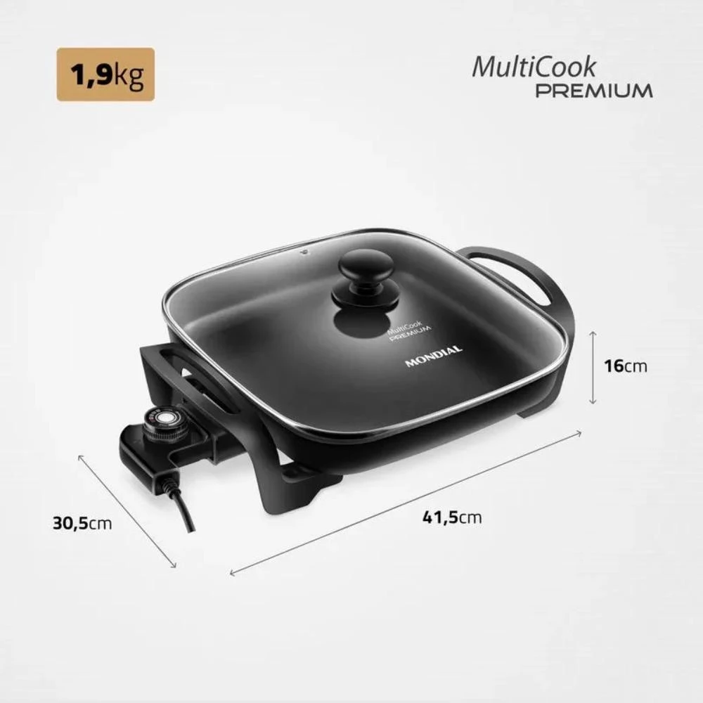 Panela Elétrica Grill Mondial PE-49 - Imagem 7