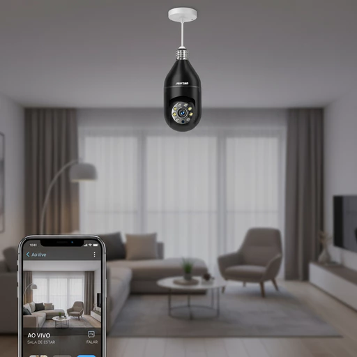 Câmera de Vigilância Wi-Fi 360° - Imagem 5