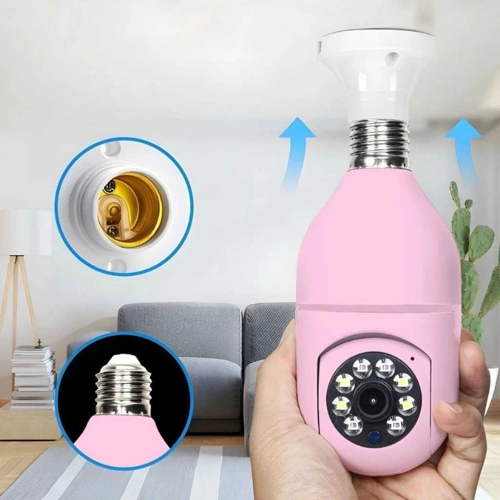 Câmera de Vigilância Wi-Fi 360° - Imagem 7