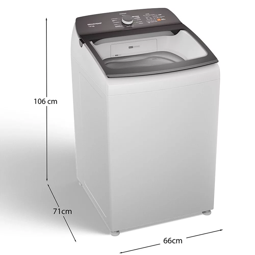 Máquina de Lavar Roupas 13Kg Brastemp BWK13 - Imagem 7