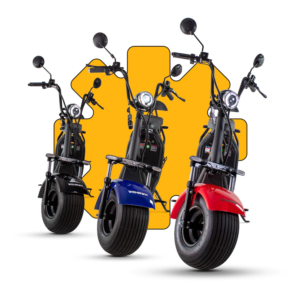 Scooter Elétrica WeHawk WX-10 NB Free - Imagem 4