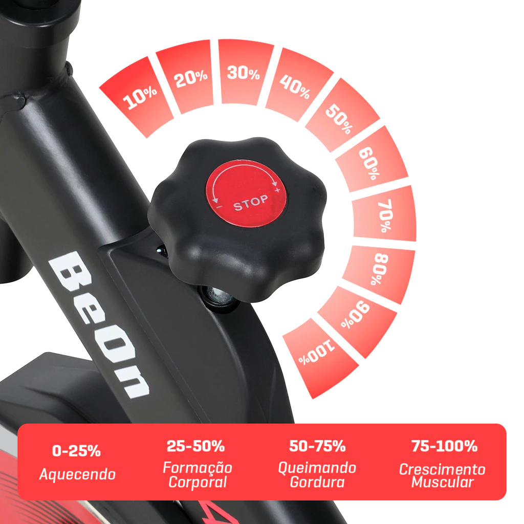 Bicicleta Ergométrica Spinning Bike S4 Beon - Imagem 9