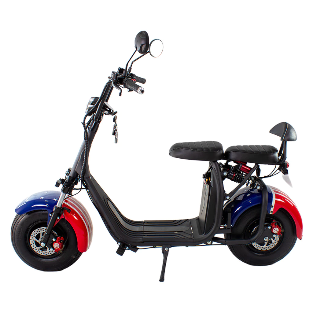 Scooter Moto Elétrica 1000W WeHawk WX-10 NB Free 