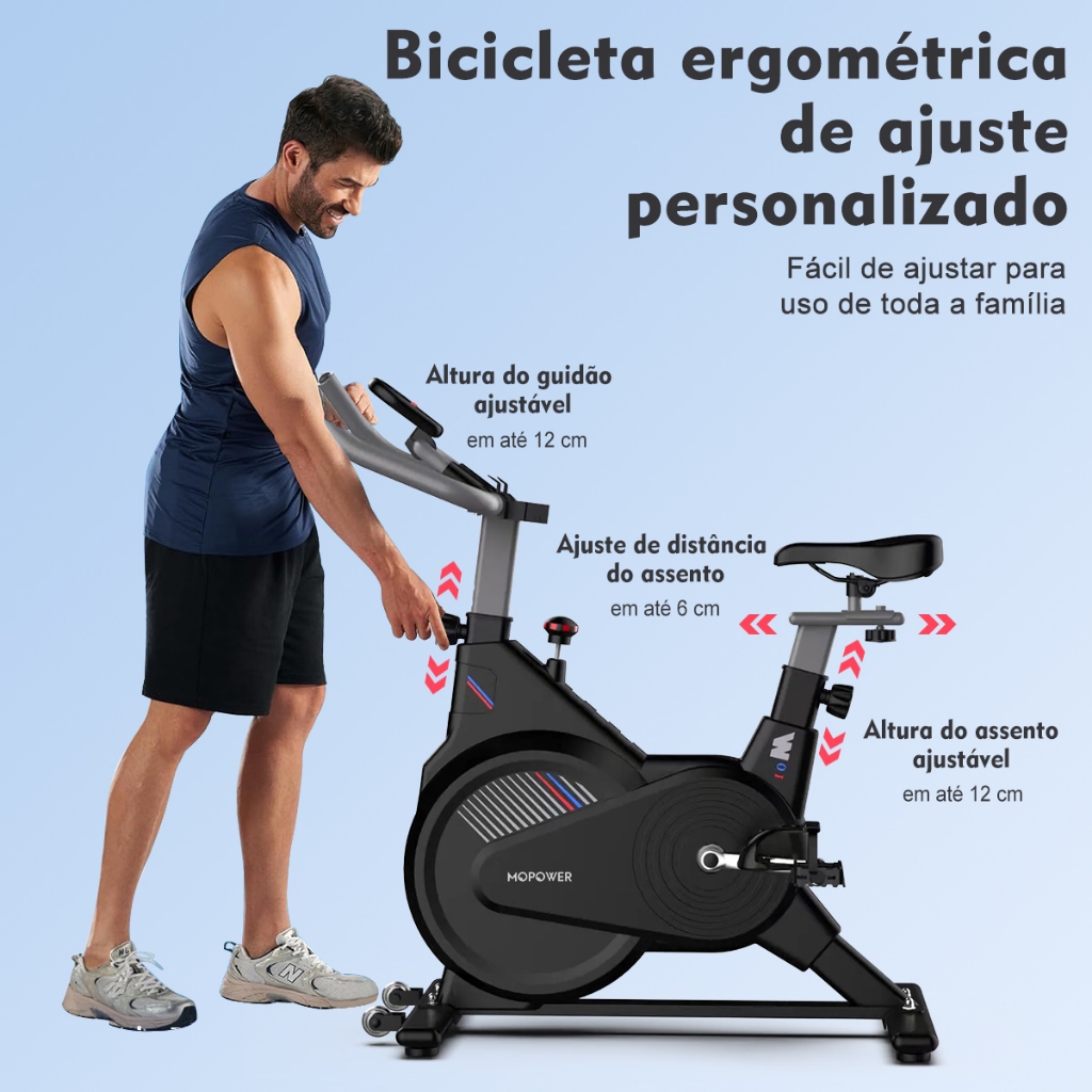 Bicicleta Ergométrica Compacta - Image 4