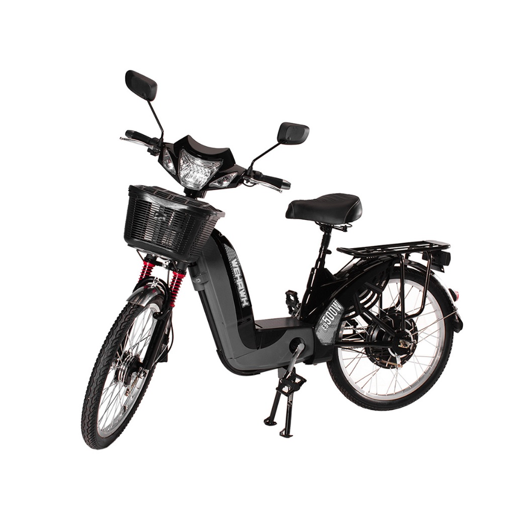 Bicicleta Scooter Elétrica WeHawk EB 500W - Image 8