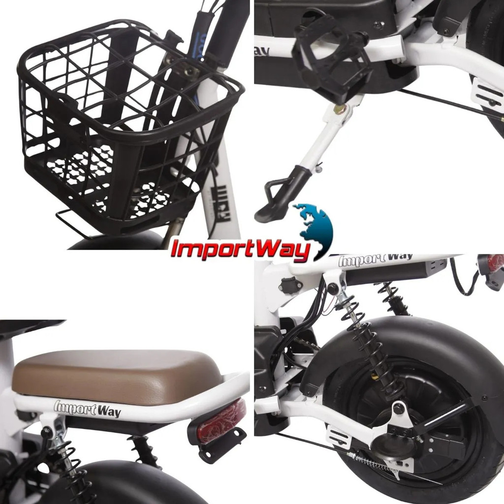 Bicicleta Elétrica 48V Importway - Image 7