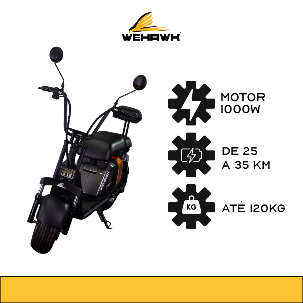 Scooter Elétrica WeHawk X17 Light - Image 5