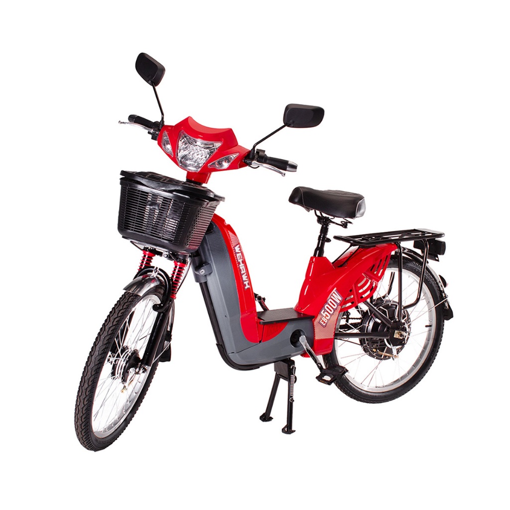 Bicicleta Scooter Elétrica WeHawk EB 500W - Image 5