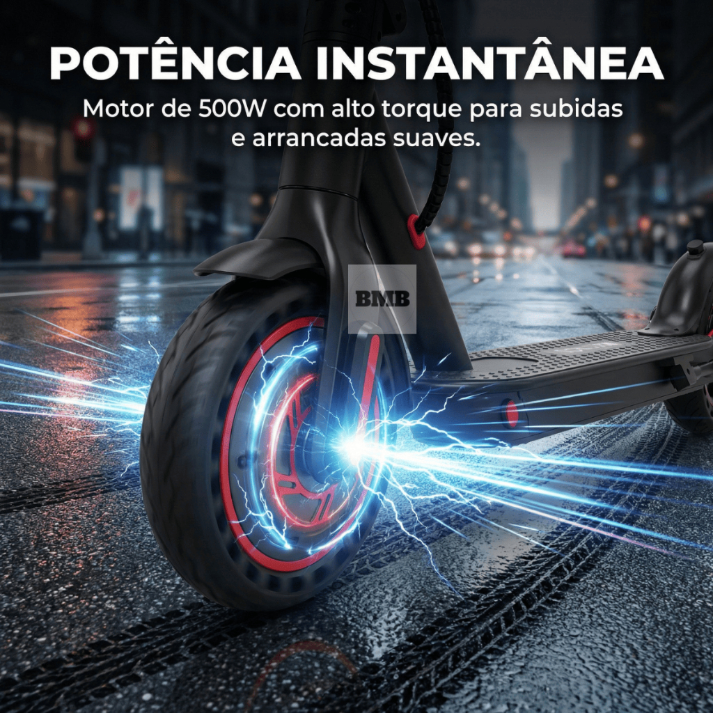 Patinete Elétrico 500W com GPS - Image 4