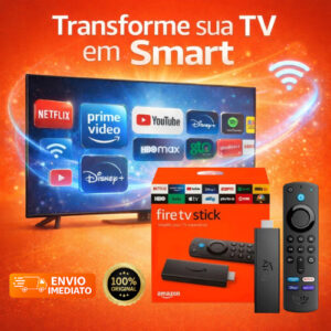 Fire TV Stick 3ª Geração Full HD com Alexa