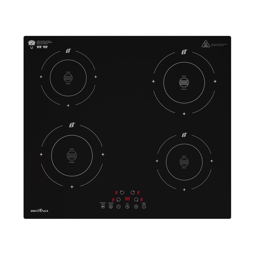 Cooktop 4 Bocas Britânia BCTE40A - Image 2