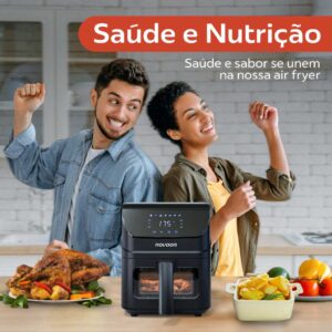 Air Fryer Digital 4.5L – Seu Novo Chefe na Cozinha