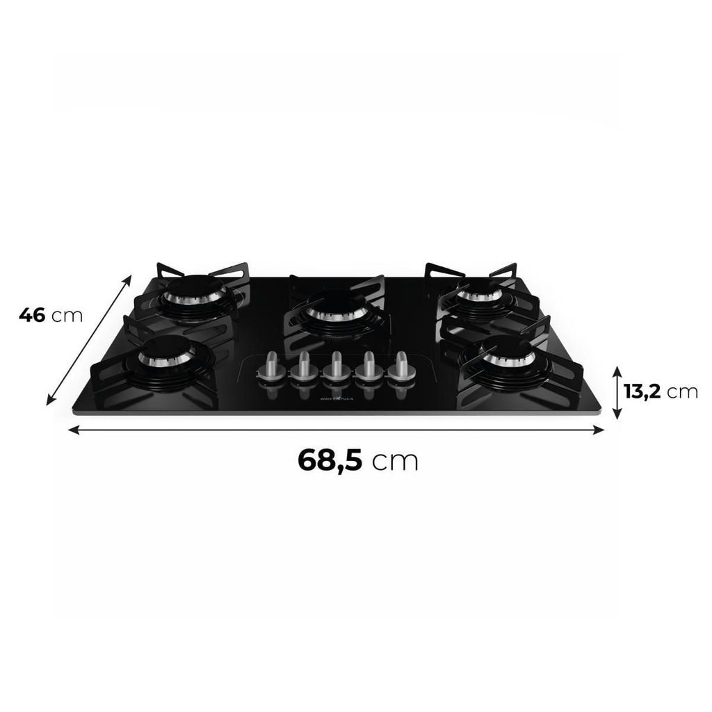 Cooktop a Gás Britânia 5 Bocas - Image 5