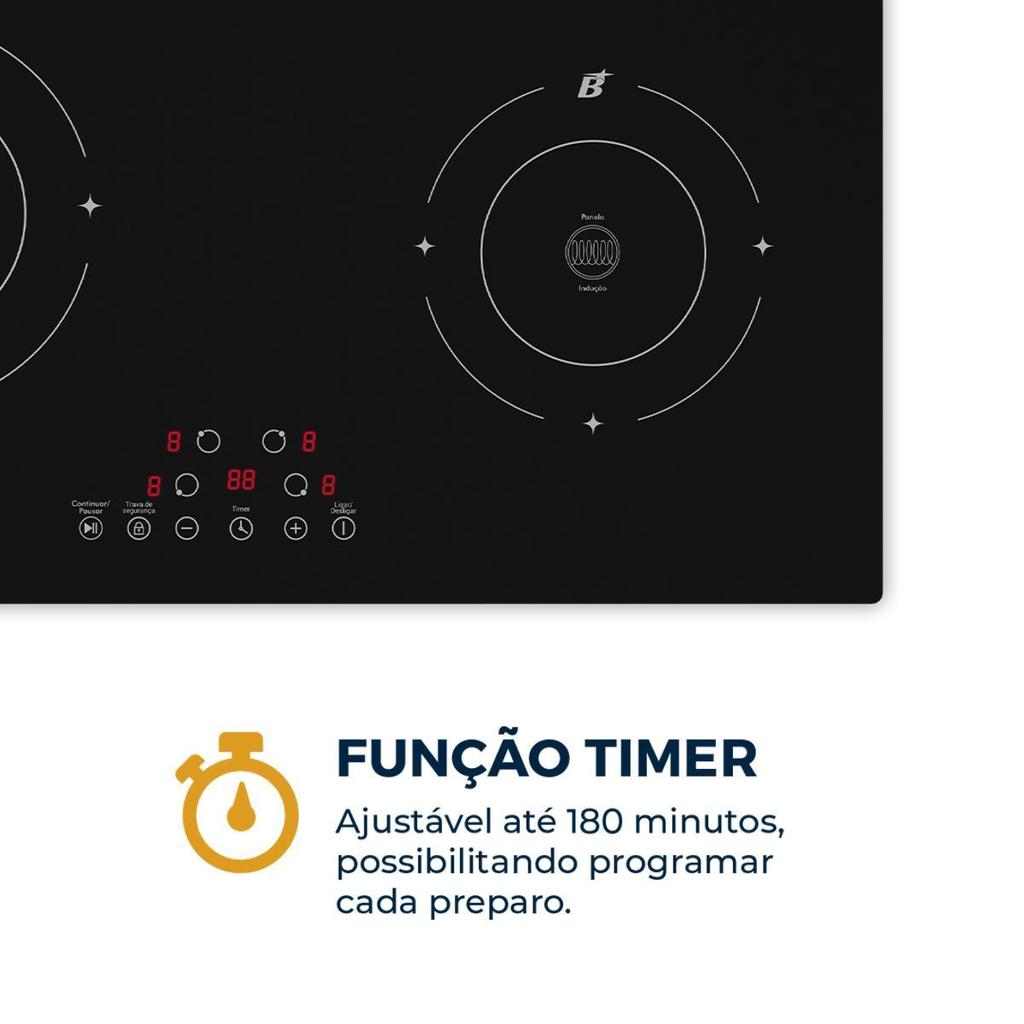 Cooktop 4 Bocas Britânia BCTE40A - Image 8