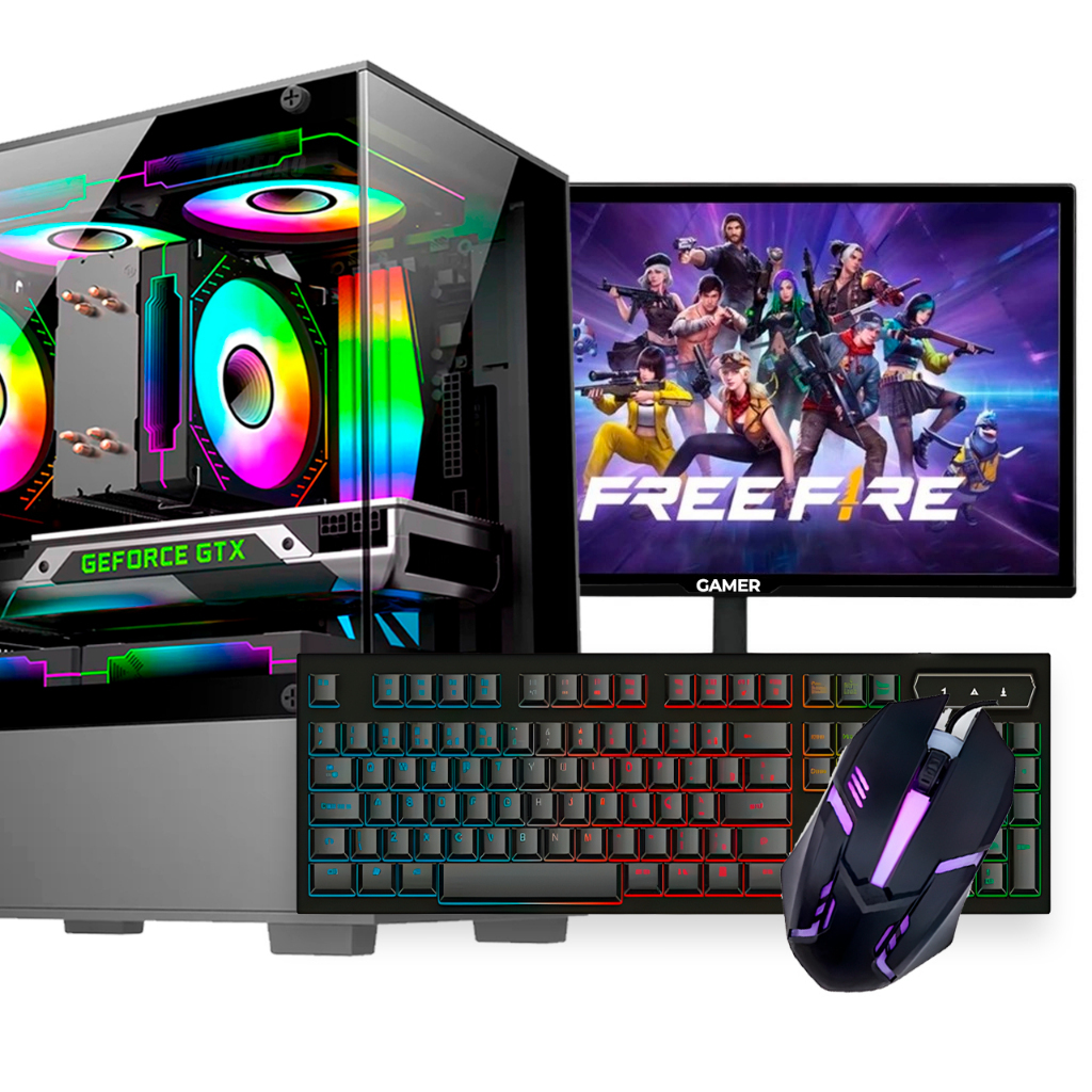 CPU Gamer i5 6GB Ssd 120GB + Monitor de15"