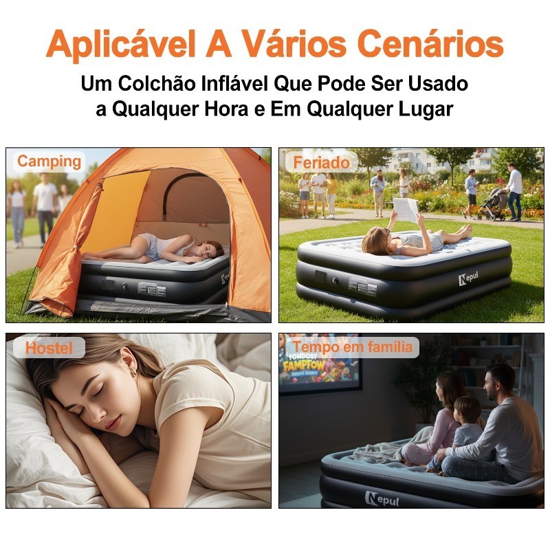 Colchão Inflável Queen Casal - Image 4
