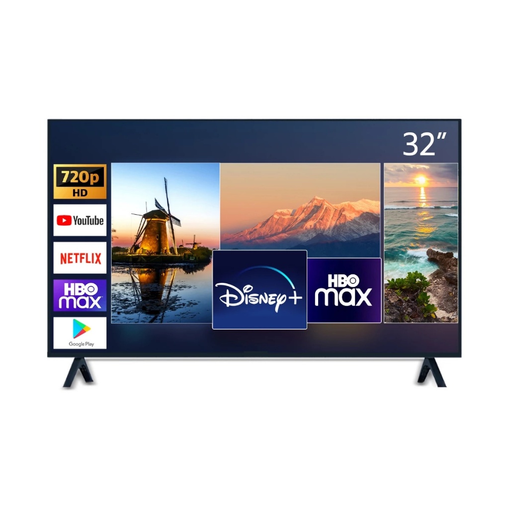 Smart TV 32" LED HD - Android & Hi-Fi