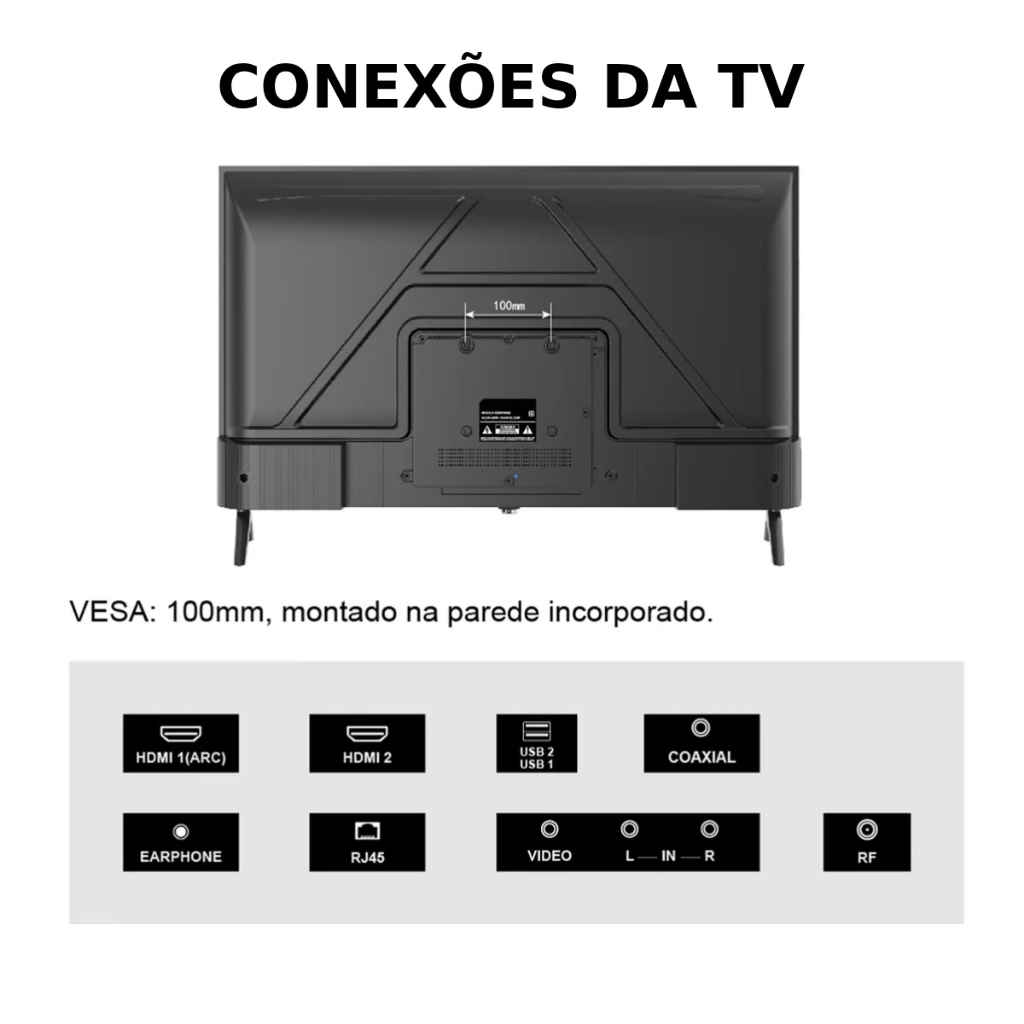 Smart TV 32" LED HD - Android & Hi-Fi - Image 2