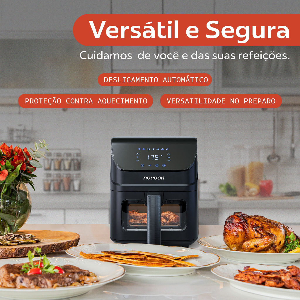 Air Fryer Digital 4.5L – Seu Novo Chefe na Cozinha - Image 8