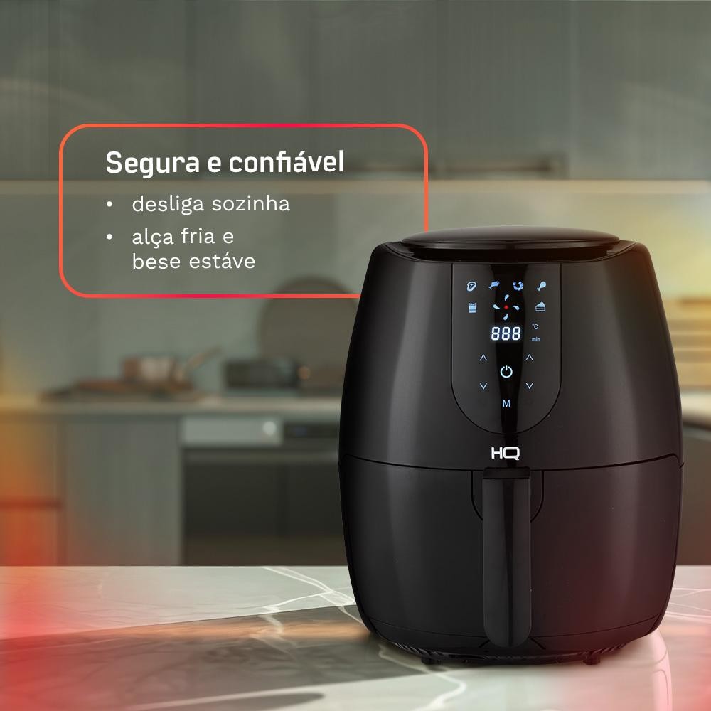Fritadeira Sem Óleo AirFryer HQ 5L Digital - Image 4