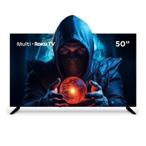 Smart TV DLED 50'' 4K Multi Roku – O Futuro é Agora!