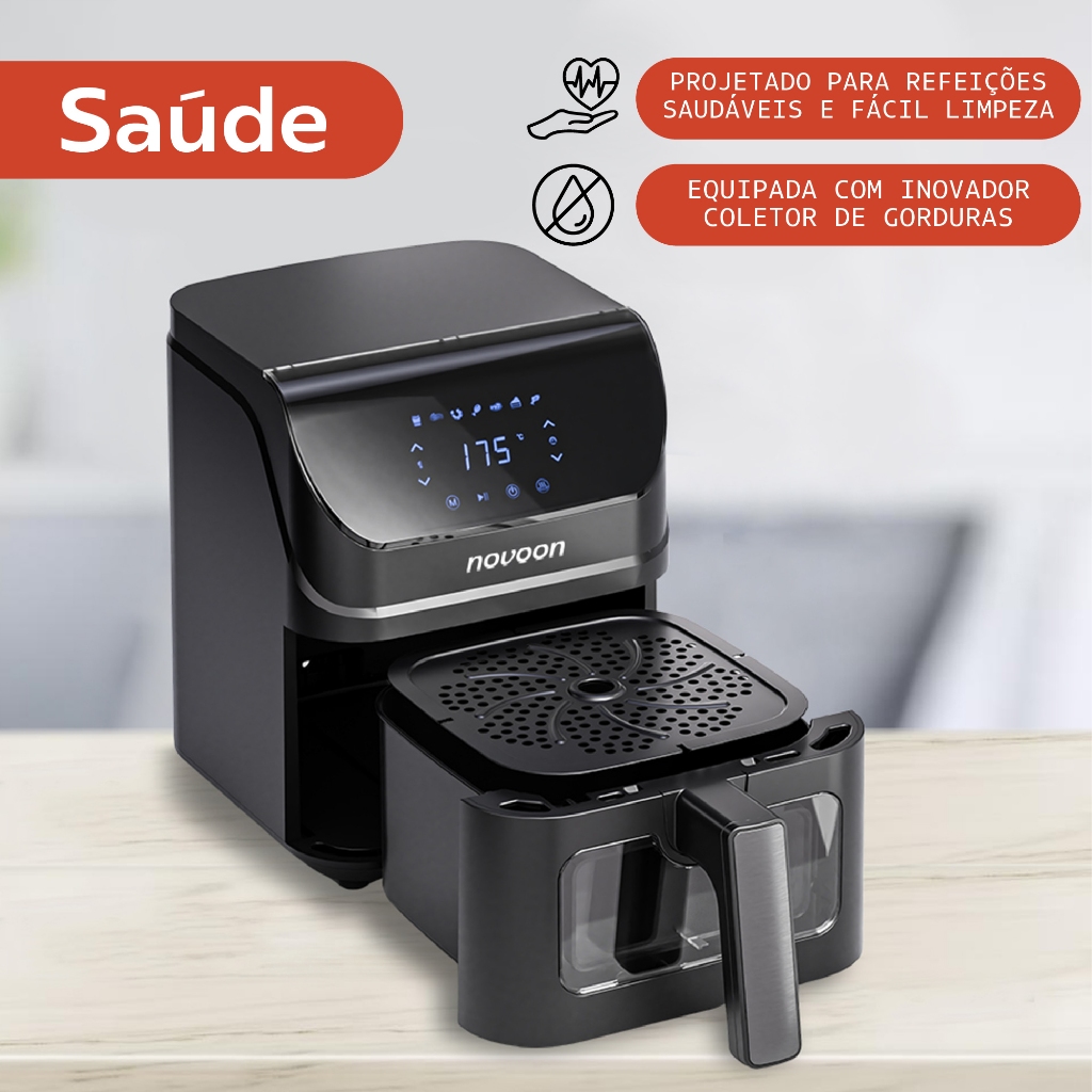 Air Fryer Digital 4.5L – Seu Novo Chefe na Cozinha - Image 3