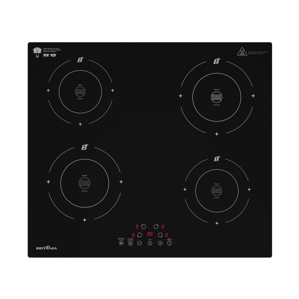 Cooktop 4 Bocas Britânia BCTE40A - Image 10