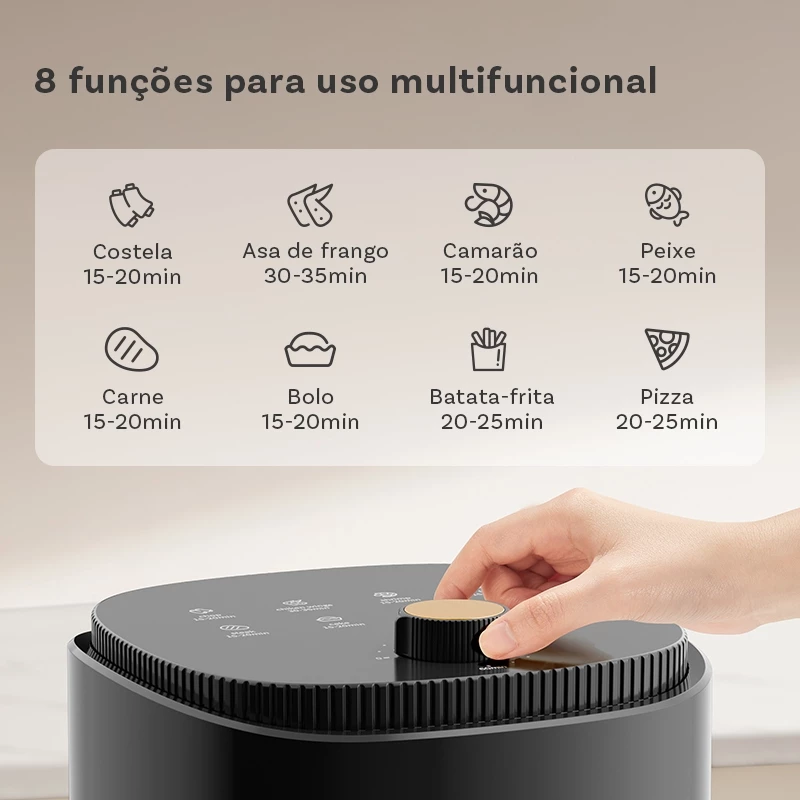 Gaabor 2.8L Air Fryer - Cozinha Fácil e Saudável - Image 2