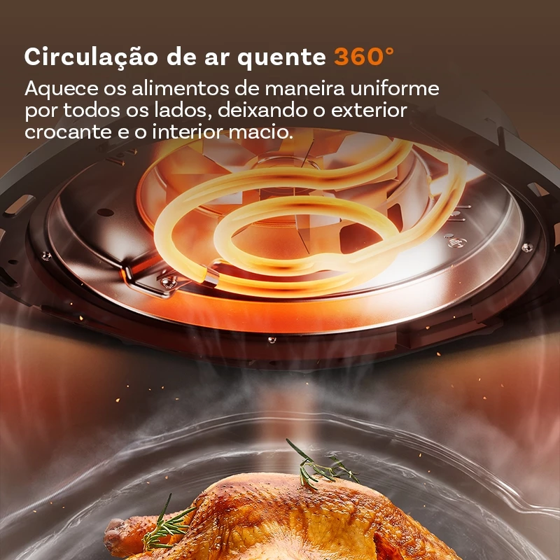 Gaabor 2.8L Air Fryer - Cozinha Fácil e Saudável - Image 5