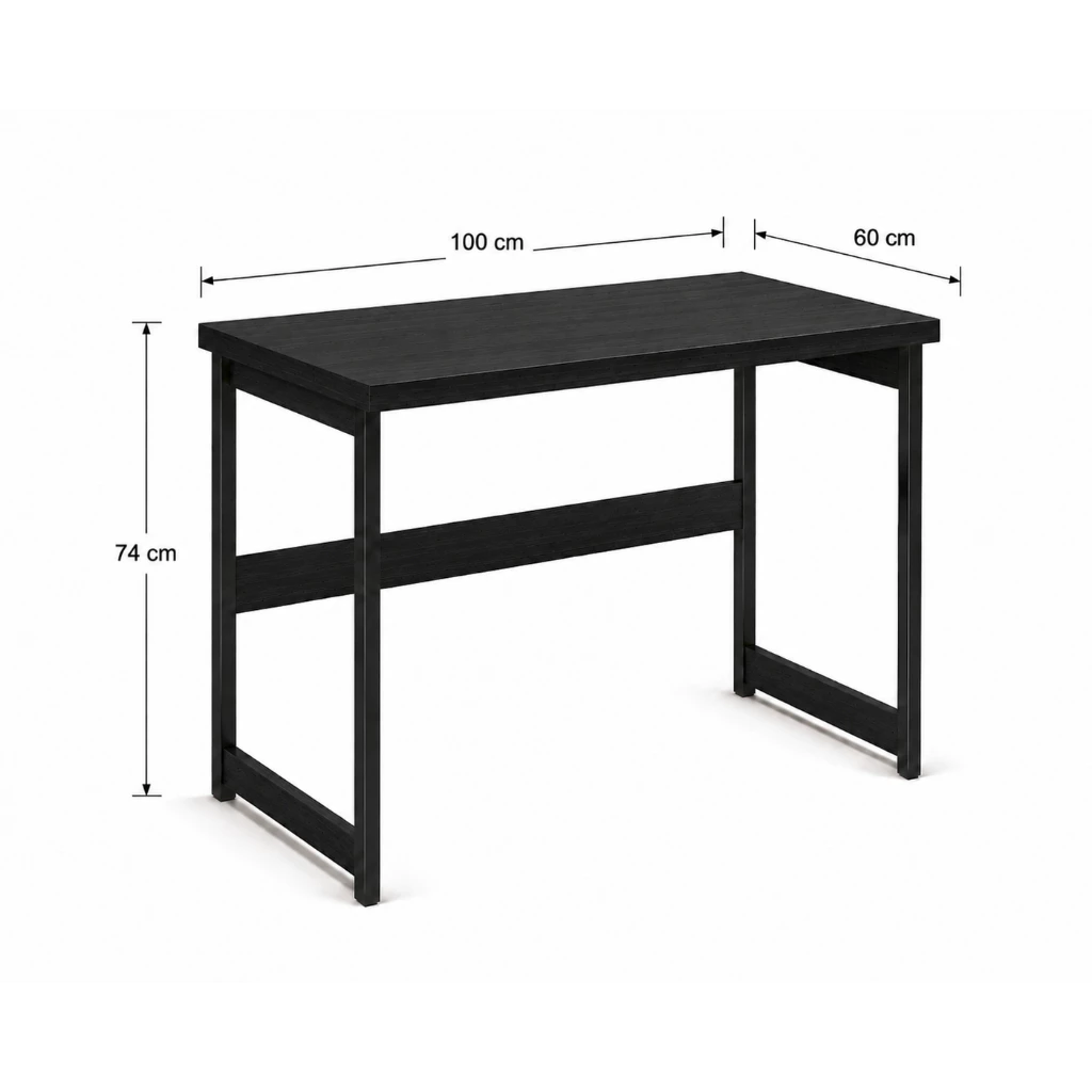Mesa Escrivaninha Industrial 100x60x74 cm - Image 3