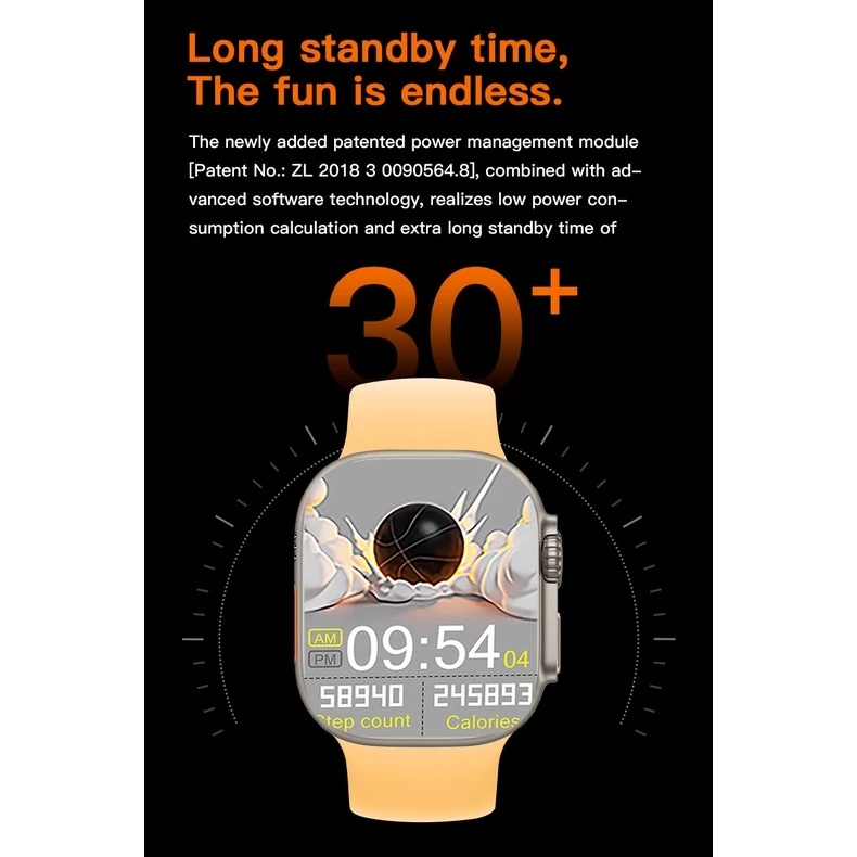 2026 IWO 8 T800 Ultra Smartwatch - Image 3