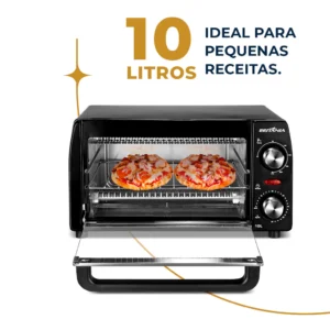 Forno Elétrico Britânia 10L Preto
