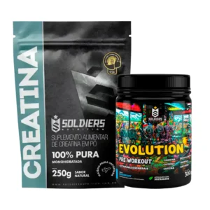 Kit Creatina + Pré-Treino