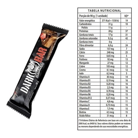 Dark Bar Proteica 90g - Integralmedica - Image 4
