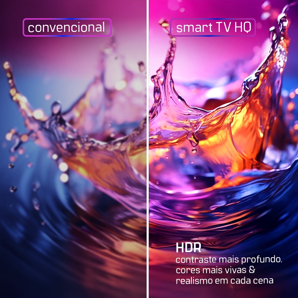 Smart TV HQ 50" - Slim e Sem Bordas! - Image 4