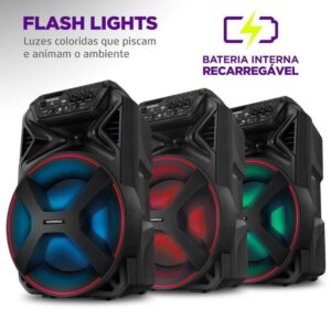 Caixa Amplificada Mondial Partyplus
