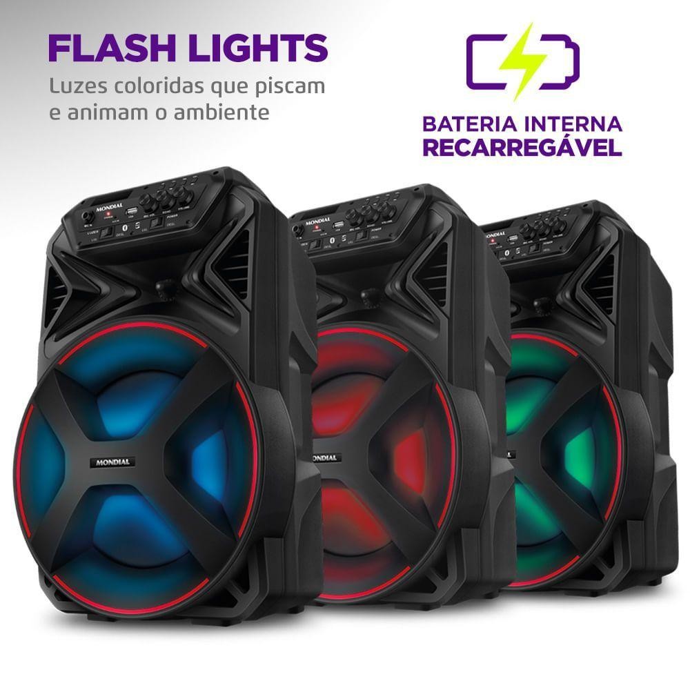 Caixa Amplificada Mondial Partyplus