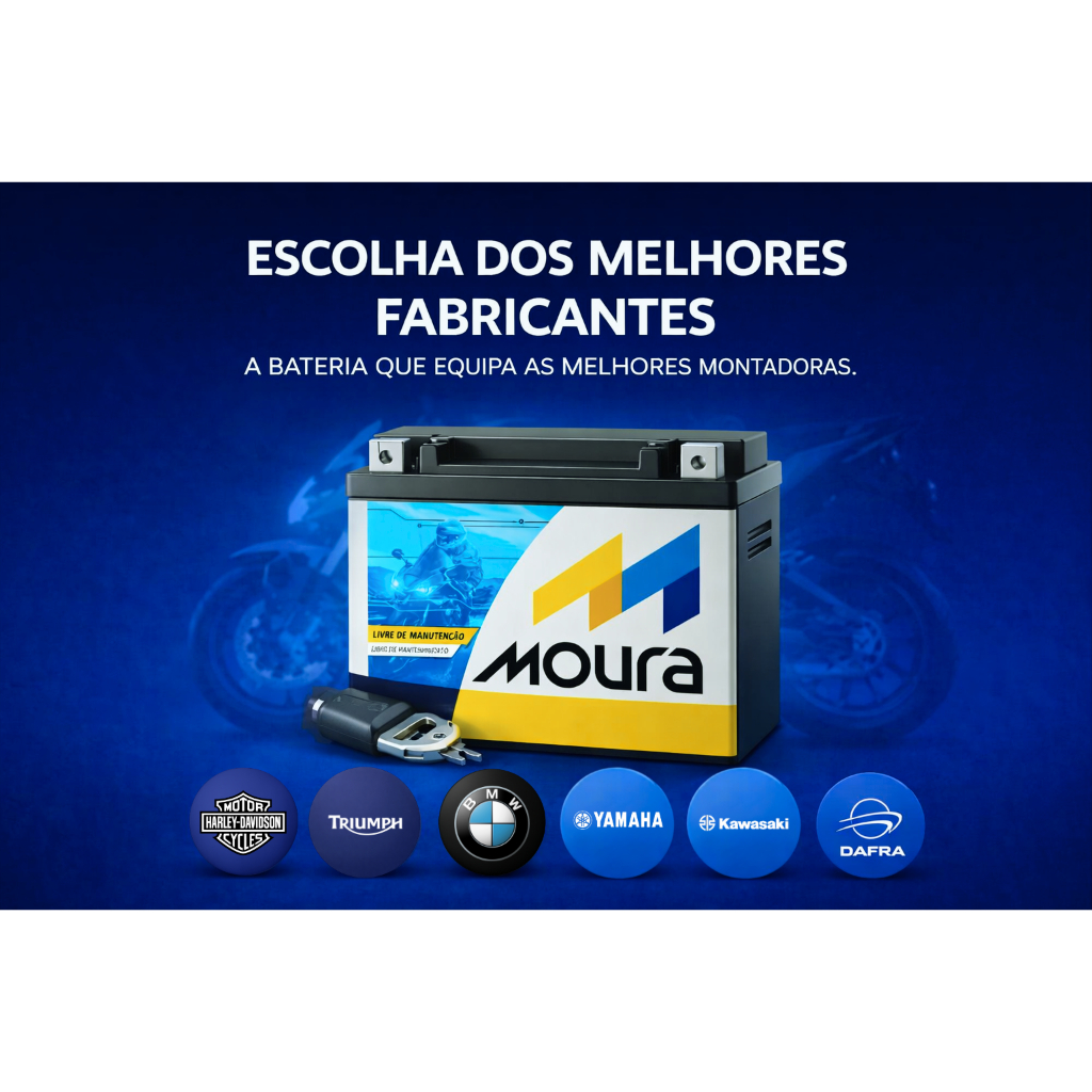 Bateria Moura MA5D 5Ah Original - Image 2