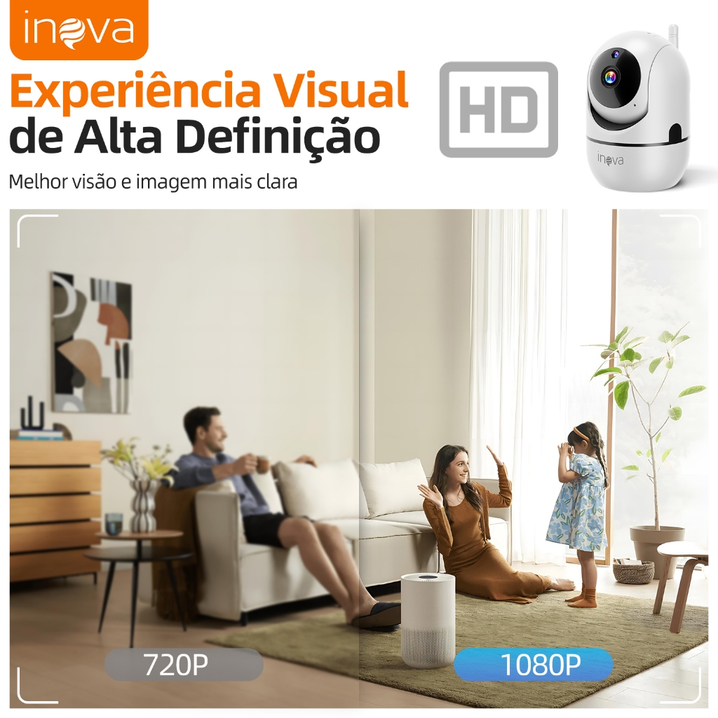 Inova WiFi Babá Eletrônica 360° - Image 9