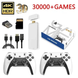 2025 NOVO Vídeo Game Stick M15 Pro 4K