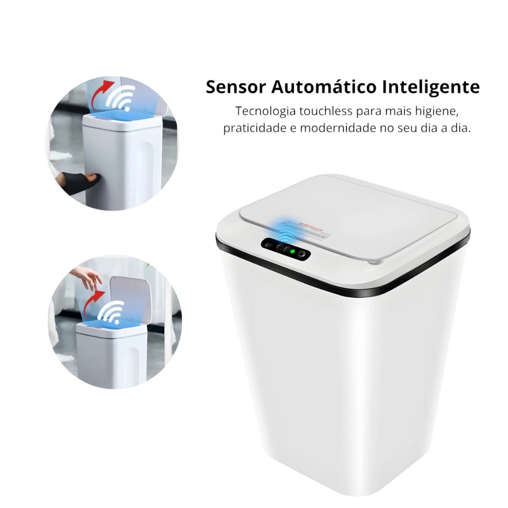 Lixeira com Sensor Automático - Image 3