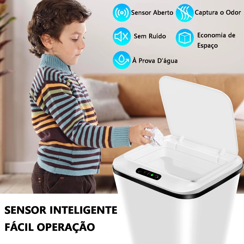 Lixeira com Sensor Automático - Image 7