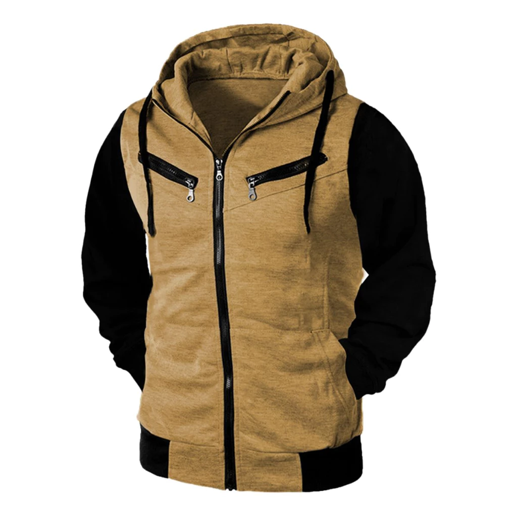 Blusa de Frio Casaco com Zíper e Capuz - Image 2