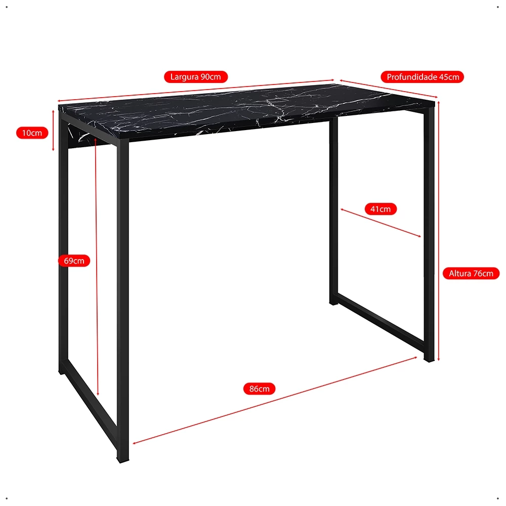 Mesa de Estudo Industrial Ferro Plus - Image 6