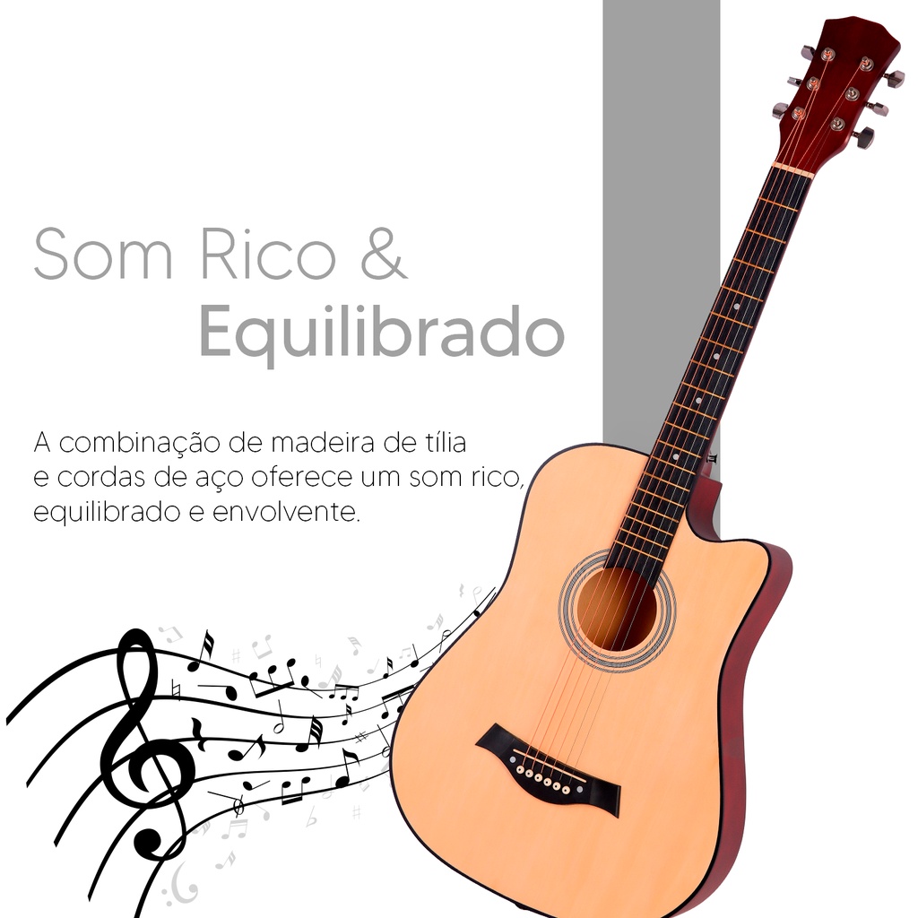 Violão Acústico Clássico - Iniciantes - Image 6