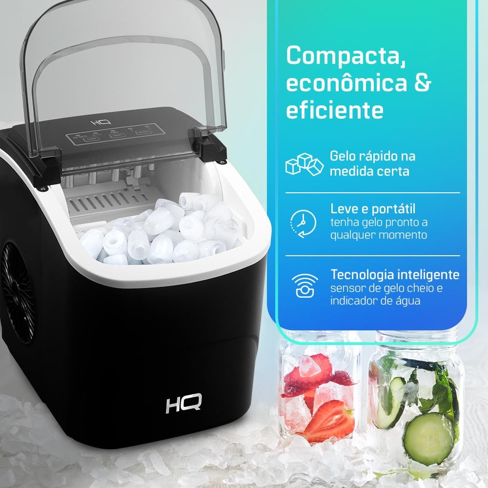 Máquina de Gelo HQ 12 Kg Turbo Ice Premium - Image 3