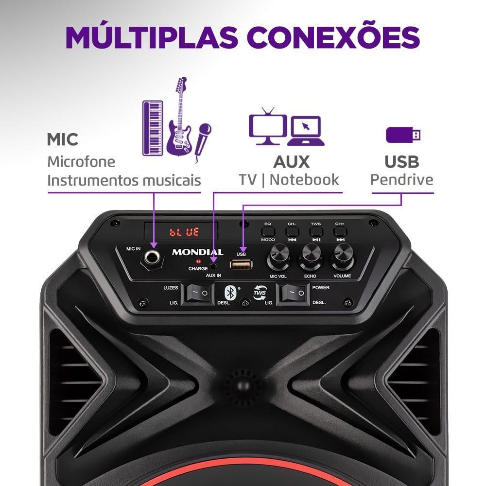 Caixa Amplificada Mondial Partyplus - Image 6