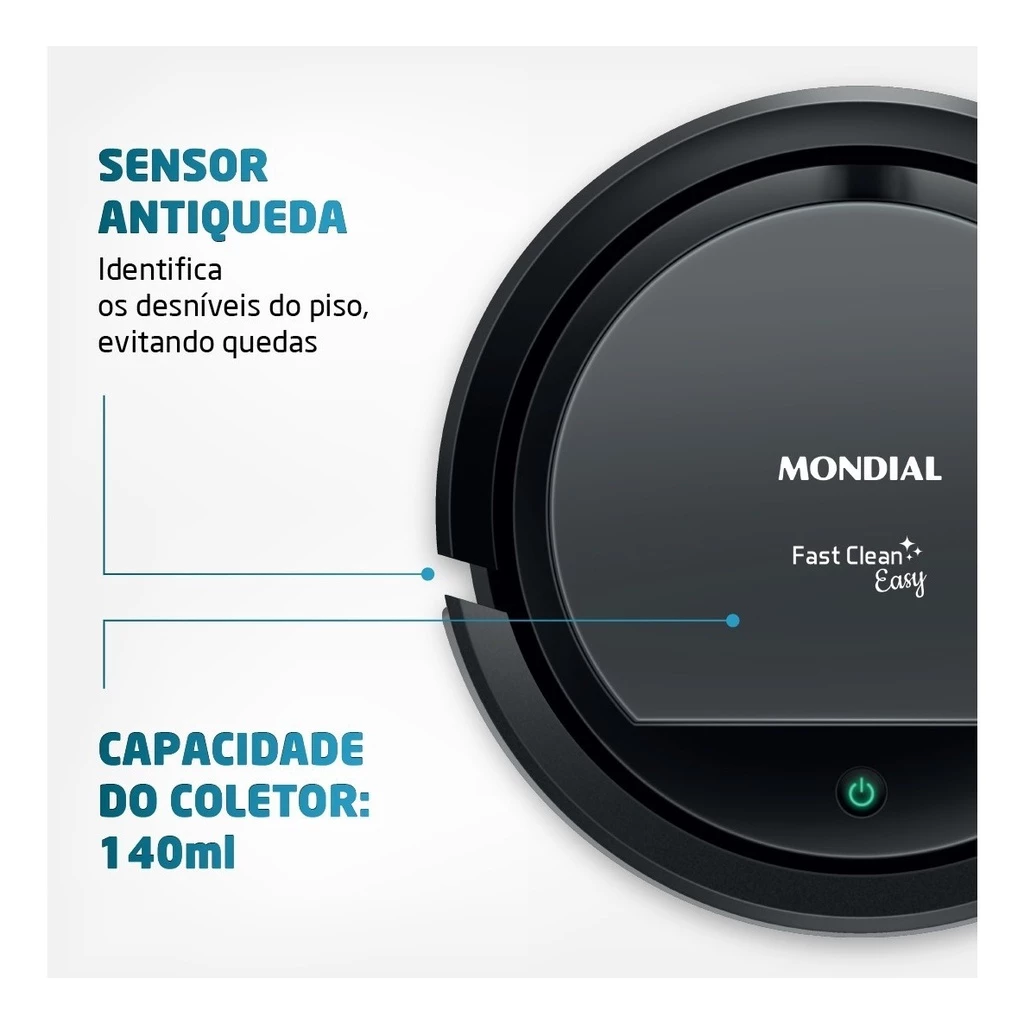 Aspirador Robô Fast Clean Plus - Image 5
