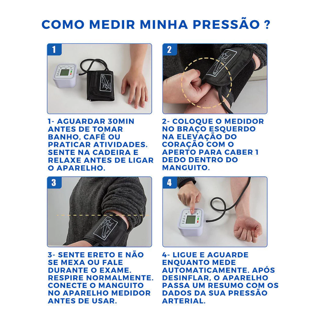 Monitor de Pressão Arterial Automático - Image 4